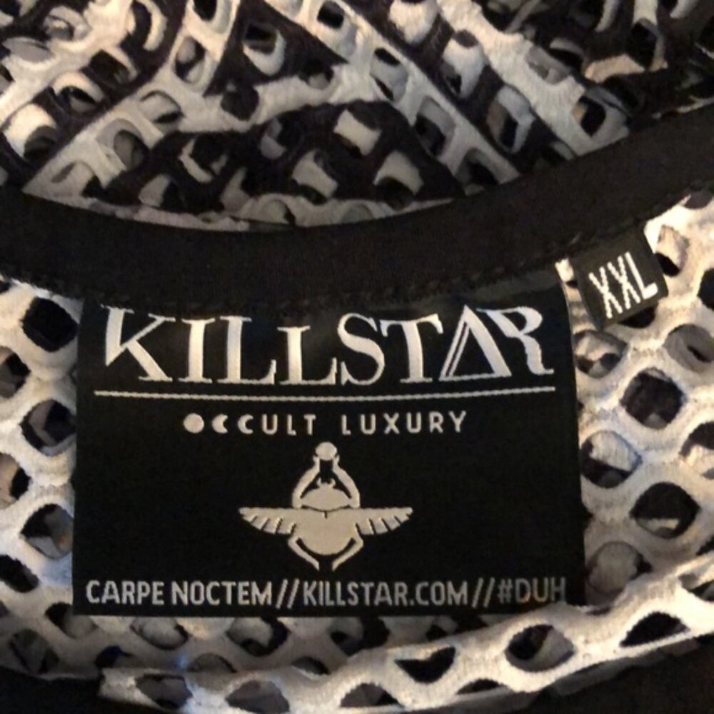 KILLSTAR Thelema bodycon fishnet mini dress size XXL - Picture 7 of 8